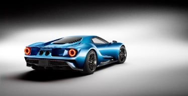 All-New Ford GT L-R, 3/4 Front, January 2015